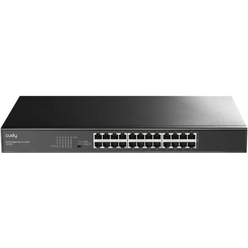 Cudy GS1024L, 24-Port 10/100/1000M gigabit 16x gbit RJ45 rackmount switch Cene
