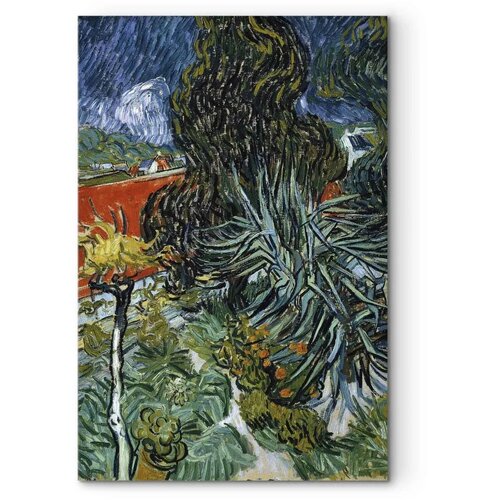  Slika - Vincent Van Gogh &amp;ndash; The Garden of Dr. Gachet in Auvers 60x90 Akustična Slike
