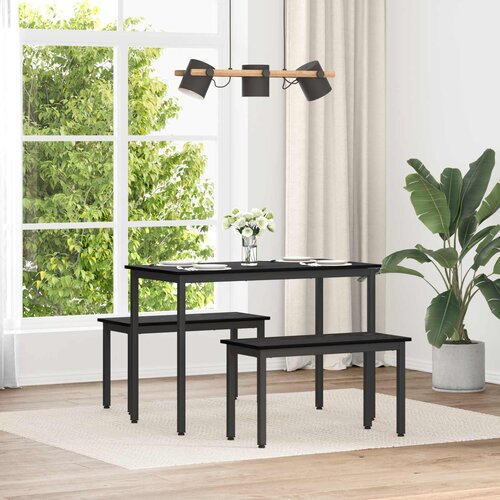  Klupa Crni hrast 80 x 35 x 45 cm Konstruirano drvo Cijene