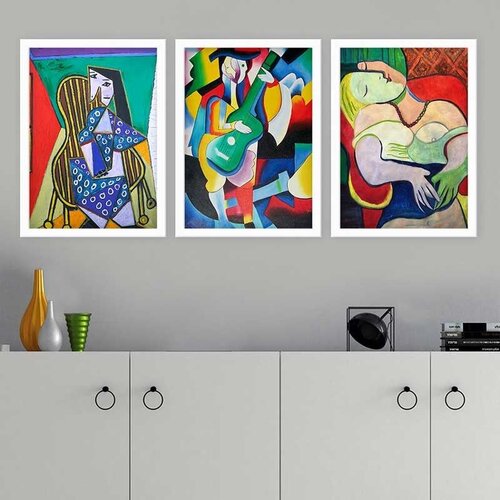 Wallity Set uramljenih slika 3BC_UNPP13, 3 Dela Cene