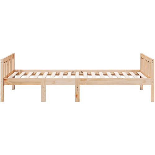  Dječji krevet bez madraca 90 x 200 cm od masivne borovine Slike