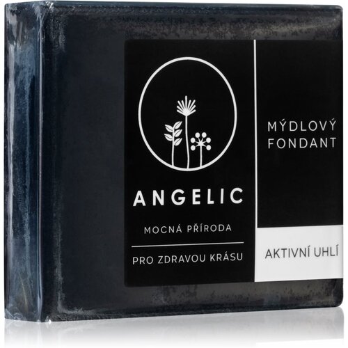 Angelic Soap fondant Active Charcoal razstrupljevalno milo 105 g Cene