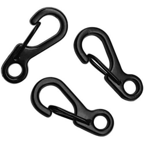INF Mini taktična zaponka za ključe, karabin iz aluminijeve zlitine - 3 kosi, (21353655) Slike