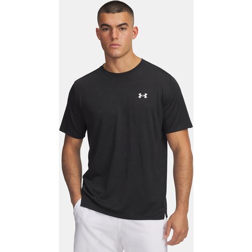 Under Armour Men&amp;#039;s UA Tech Vent Jacquard SS-BLK T-Shirt - Mens Slike