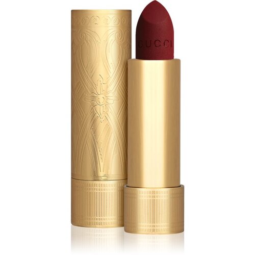 Gucci Beauty Rouge &amp;agrave; L&amp;egrave;vres Matte Lipstick matirajoča &amp;scaron;minka odtenek 506 Louisa Red 3.5 g Slike