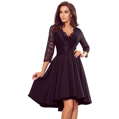 Numoco lace neckline dress Slike