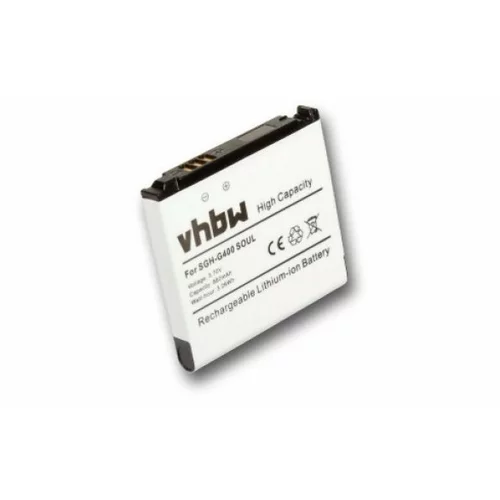 VHBW Baterija za Samsung SGH-G400 / SGH-F330 / SGH-J400, 700 mAh