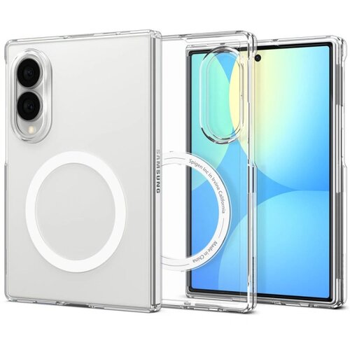 Spigen Ohi&amp;scaron;je za telefon AirSkin MagFit za Samsung Galaxy Z Fold 8 Clear/White, (5000540680) Slike