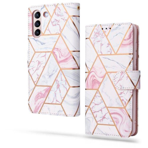  Preklopna torbica Fancy Diary Marmor Samsung Galaxy A13 LTE A135 - belo roza Cene