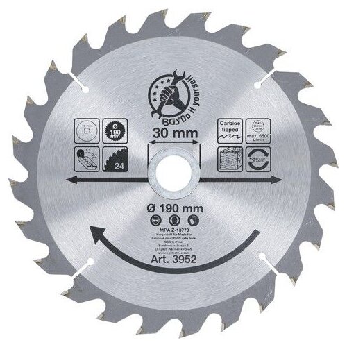 BGS Kružni list 300x30 Z30 Kraftmann 3955 Slike