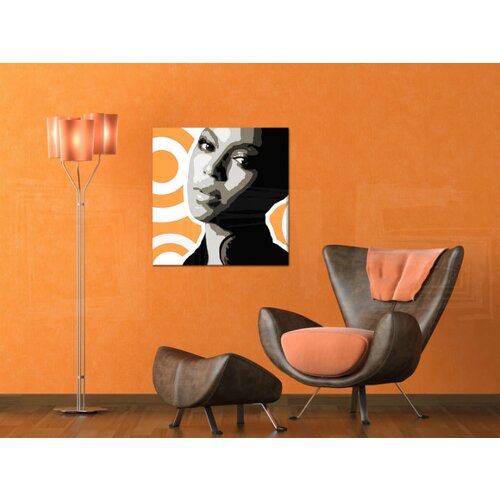  Ručno slikane slike na platnu na platnu POP Art BEYONCÉ 1-dijelna  () Cijene