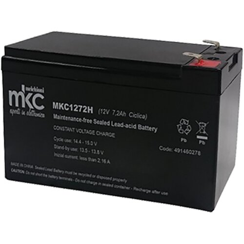Mkc Baterija akumulatorska, premium, 12V / 7.2Ah - MKC1272H Slike