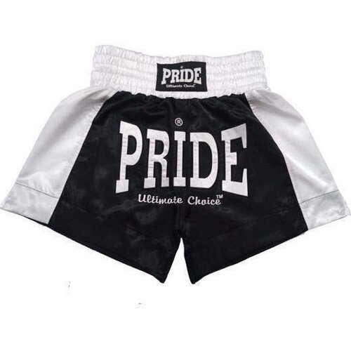 PrideShop Hlače za kickboks in Muay Thai Pride - ThaiBlitz - Črna/bela , XS Cene