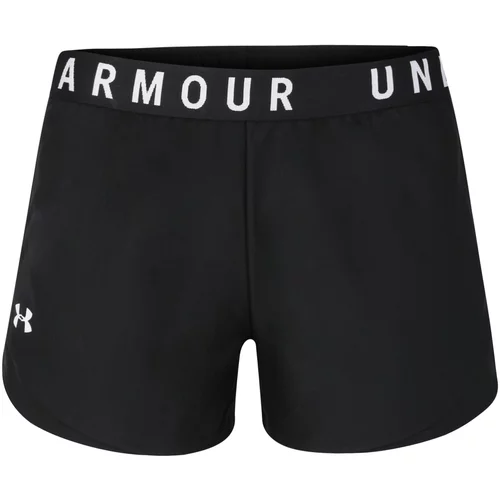 Under Armour Sportske hlače 'Play Up 3.0' crna / bijela