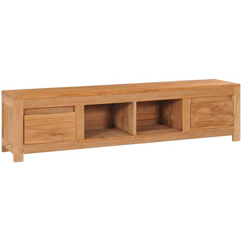 vidaXL TV omarica 135x30x35 cm trdna tikovina Cene