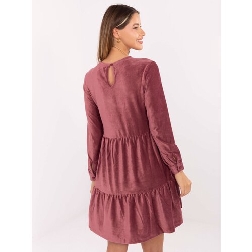 Sublevel Dress-D10040Z30289-dark pink Slike
