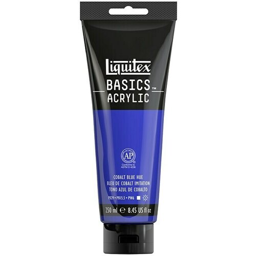 LIQUITEX Basics Akrilna barva (Modre barve, 250 ml) Slike
