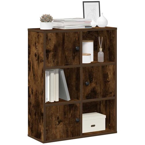 vidaXL Regal za knjige boja hrasta 60x24x76,5 cm od konstruiranog drva Cijene