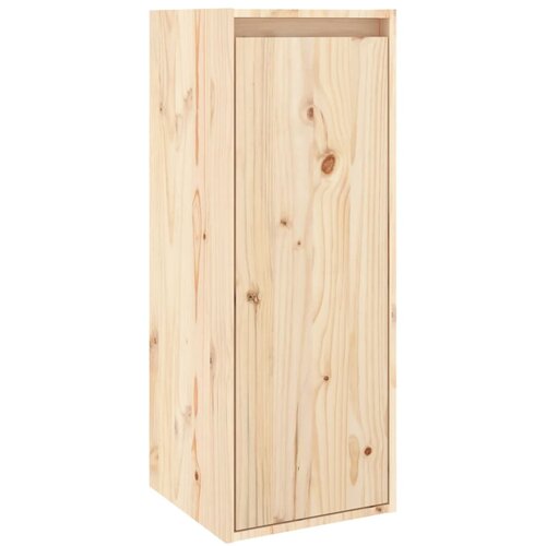 VidaXL Stenska omarica 30x30x80 cm trdna borovina, (20601462) Slike