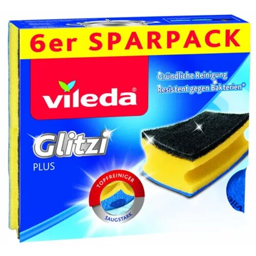 Vileda Čistilna gobica Glitzi Plus - 6 kos. Cene