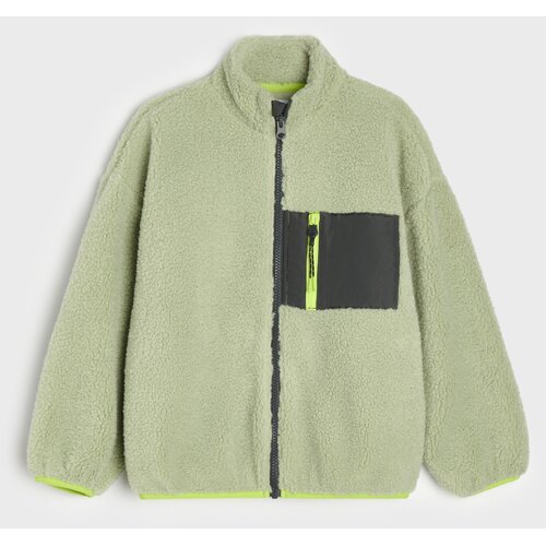 Sinsay Dukserica sherpa loose fit Slike