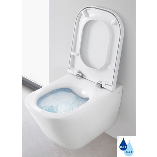 Roca 7.3464.7.L00.0 the gap viseča brezrobna wc &amp;scaron;koljka Slike