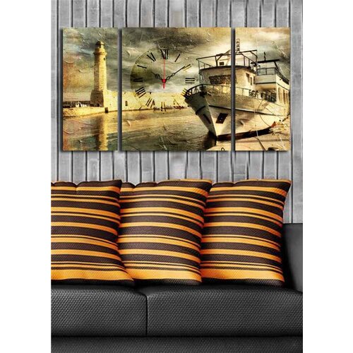 Wallity zidni sat 3P204045CS-5, 84x45 cm, 3 dela Cene