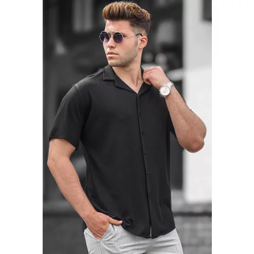 Madmext Shirt - Black - Regular fit