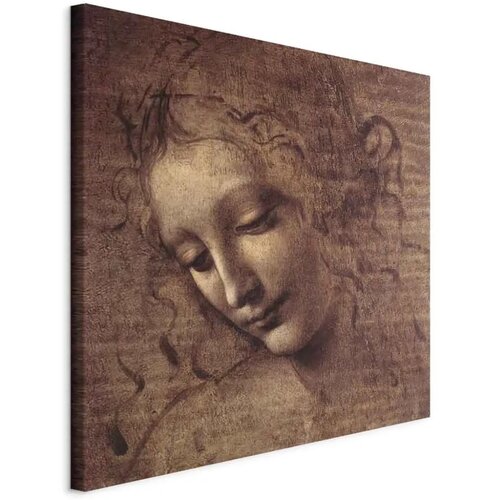  Slika - Leonardo da Vinci – Head of a Young Woman (Leda) 60x60 Na talijanskom platnu Cene
