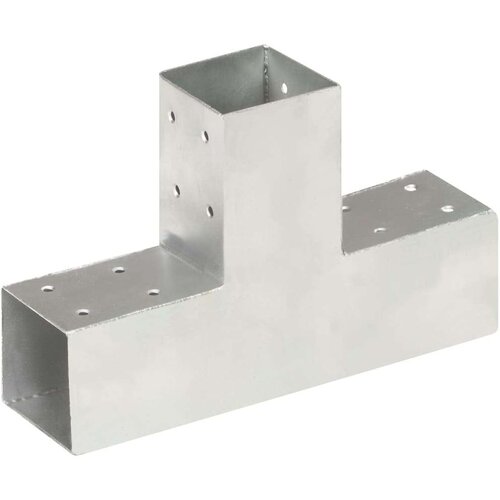 VidaXL spojnici za stupove u t-obliku 4 kom pocinčani metal 71 x 71 mm Slike