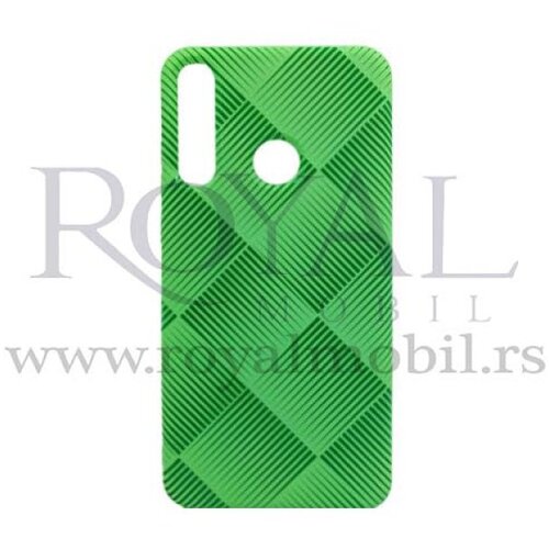  futrola soft print geometrik No13 za huawei p smart 2021 / Y7a zelena Slike
