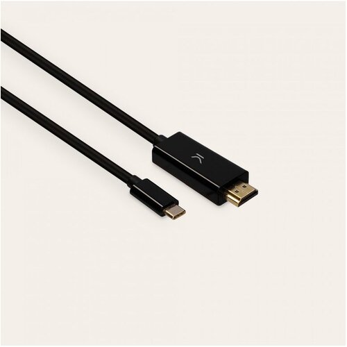 Ksix adapter kabel USB C na HDMI, 2m, crni, 4K, 10Gbps, 60Hz Slike
