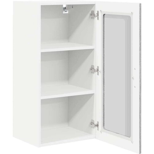  Zidni kuhinjski ormarić Zidne 2 pcs Siva Sonoma 40 x 31 x 80 cm Slike
