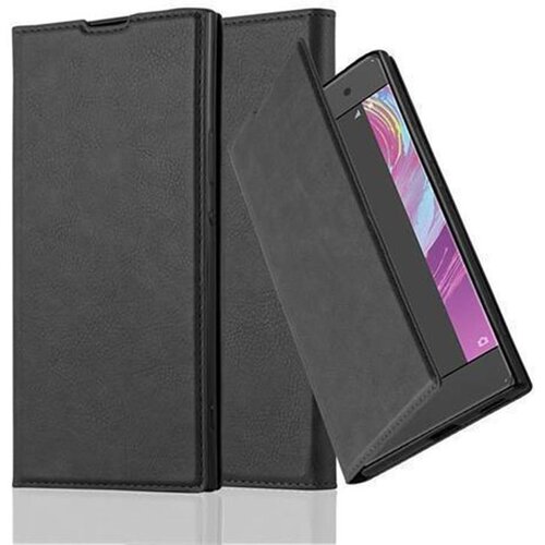 Cadorabo Ohi&scaron;je, združljivo z Sony Xperia XA1 ULTRA v nočna črna - Za&scaron;čitni ovitek z magnetnim zapiranjem, stoječo funkcijo in režo za kartice, (20549574) Cene