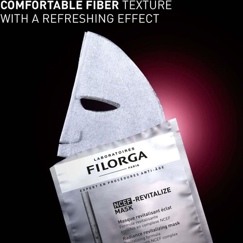 Filorga NCEF -REVITALIZE SHEET MASK revitalizacijska maska za osvetlitev kože 20 ml Slike
