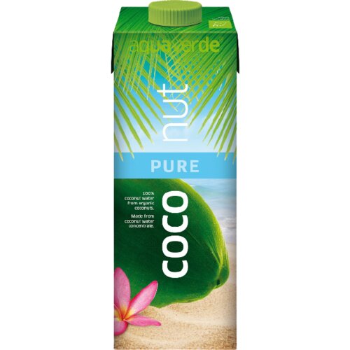Dr Antonio Martins Aqua Verde Coco Juice sok od kokosa iz kon 1l Slike