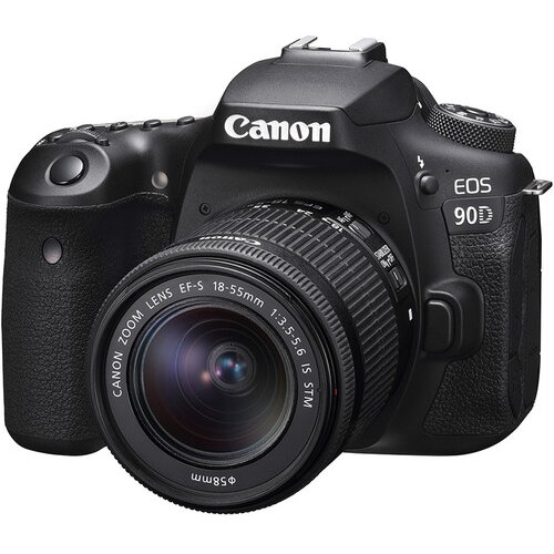 Canon EOS 90D + 18-55mm IS STM Kit Slike