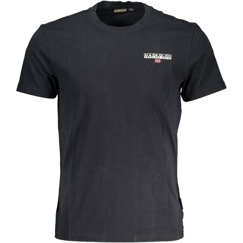 Napapijri T-SHIRT SHORT SLEEVE MAN BLACK Slike