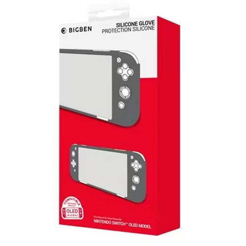 Bigben zaštitna guma Silicone Glove - Grey Nintendo Switch Slike
