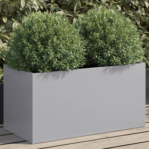 VidaXL Sadilica srebrna 62 x 30 x 29 cm od pocinčanog čelika Slike
