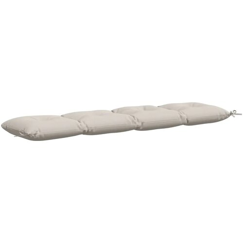  Jastučići za klupe VIANEN 2 kom. 100% poliester Bijela - Bijela 160 x 40 x 12 cm Slike
