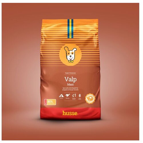 Husse suva hrana za štence Valp Maxi: 12 kg Cene