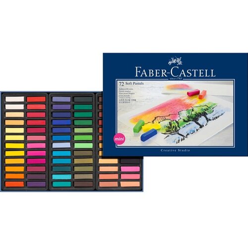 Faber-Castell Suhi pasteli Gofa - set 72 barv mini (Faber Castell - Suhi pasteli) Cene