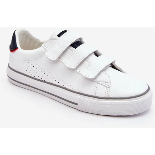 Big Star Men's Velcro Sneakers LL174632 White