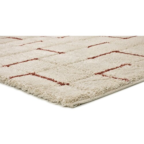 Universal Opečnato oranžno-kremno bela preproga 80x150 cm Brenda &amp;ndash; Slike
