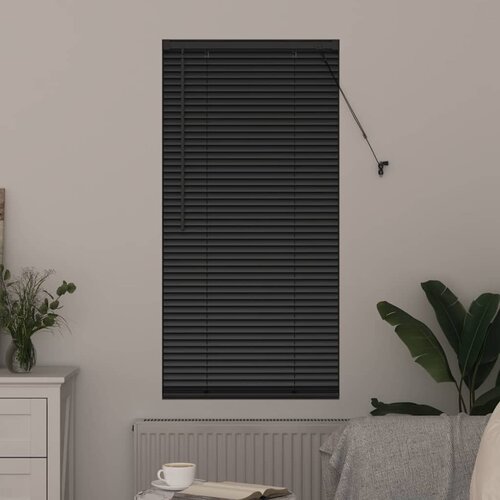  Venecijanski zastore Crna 175 x 65 cm Aluminij Slike