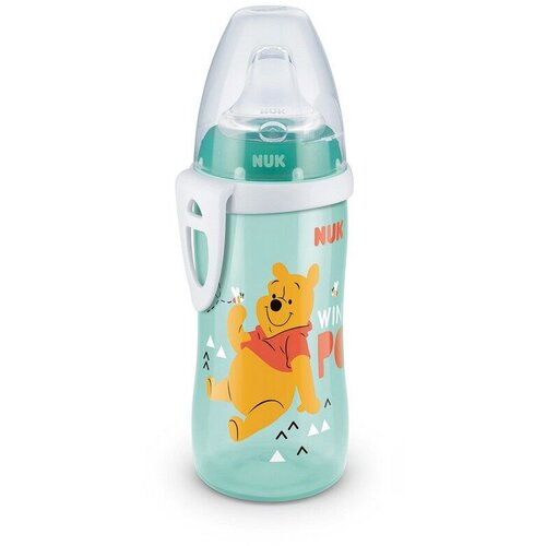 Nuk Boca sa silikonskim siskom Winnie The Pooh, 12+m, 300ml Slike