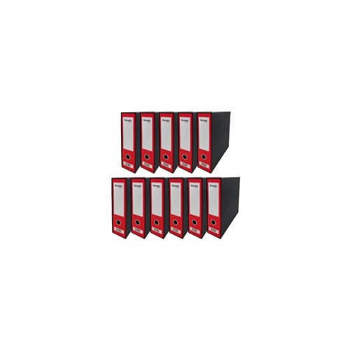Fornax Prestige Registrator A4/80 u kutiji (crvena), 11 komada Slike