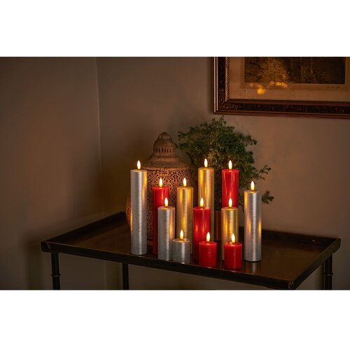 Sirius LED sveča (vi&amp;scaron;ina 15 cm) Sille &amp;ndash; Slike