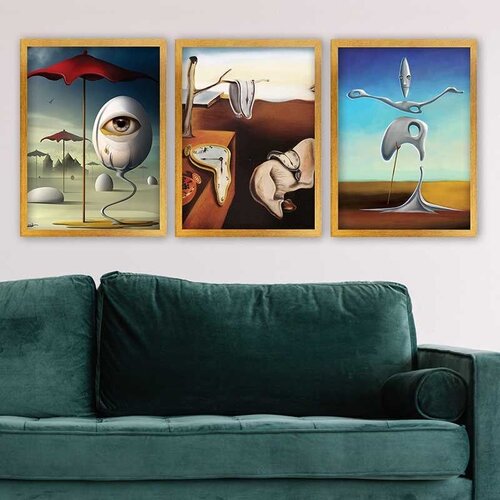 Wallity Set uramljenih slika 3AC_UN65686, 3 Dela Cene